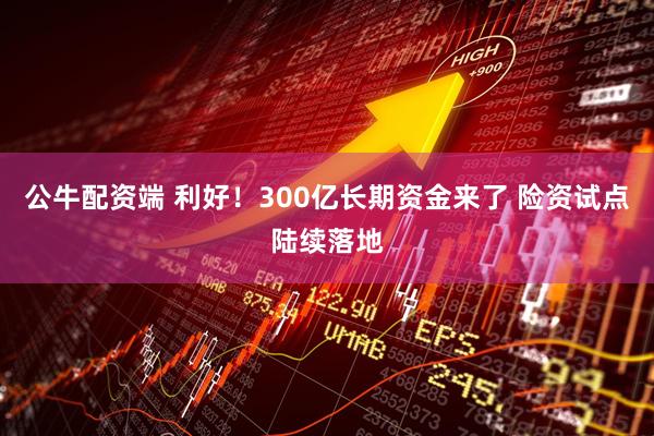 公牛配资端 利好!300亿长期资金来了 险资试点陆续落地